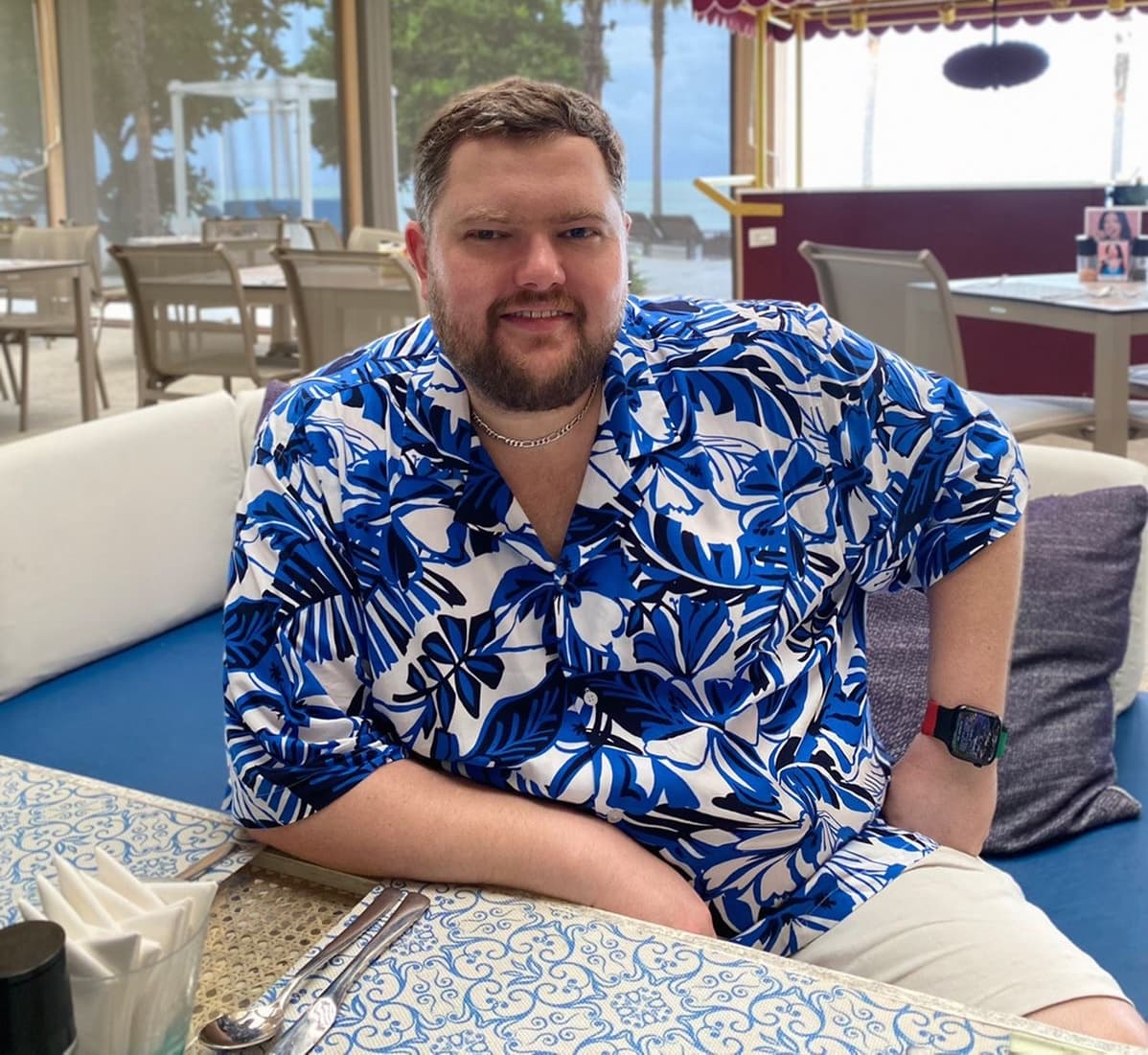 RateDrop founder concierge Redgie meeting with a member